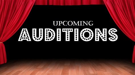 Upcoming Auditions Dancing Singing Acting Reality Show Serial
