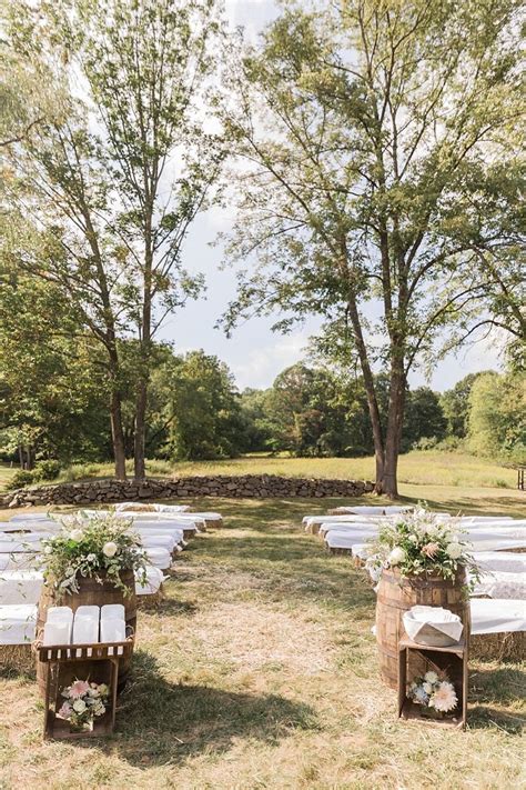 Farm Wedding Ceremony Hay Bale Wedding Rustic Wedding Seating