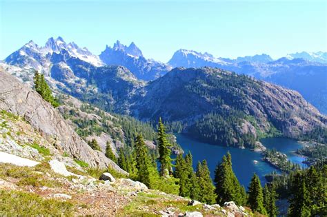 View From The Pct In The Alpine Lakes Wilderness Wa Thru Hiking