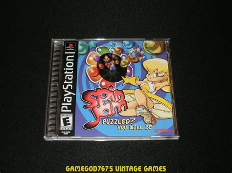 Spin Jam Sony Ps1 Complete Cib
