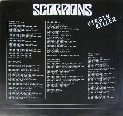 Scorpions Album Cover Virgin Killer