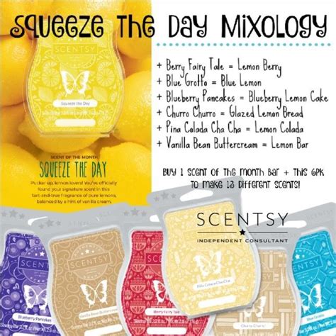 Squeeze The Day Mixology Scentsy Scentsy Wax Bars Scentsy Scent