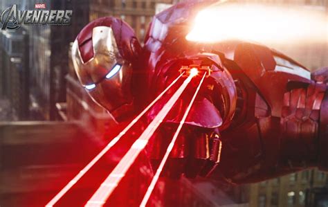 Iron Man Laser Beam Marvel Iron Man Avengers The Avengers Hd