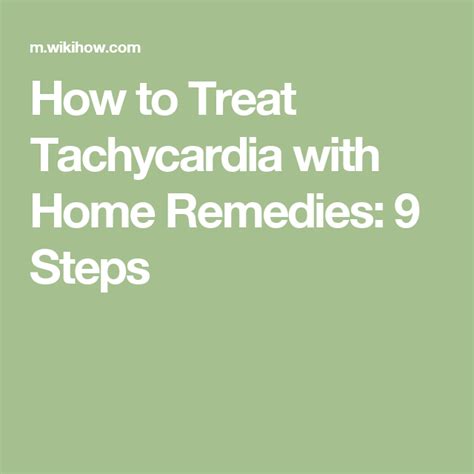 Treat Tachycardia With Home Remedies Home Remedies Remedies Natural