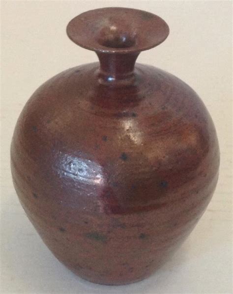 Sold Price Mid Century Studio Pottery Vase Signed January 1 0117