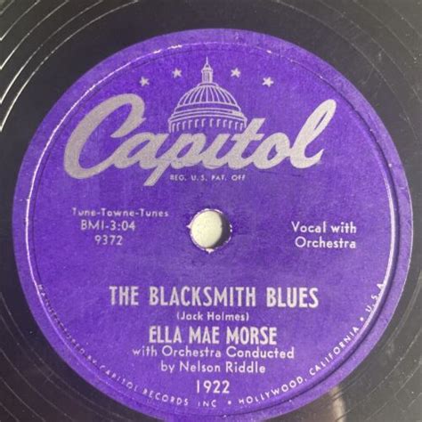 10 78 Rpm Ella Mae Morse Love Me Or Leave Meblacksmith Bluescapitol
