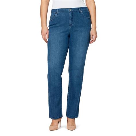 Gloria Vanderbilt Women S Plus Size Short Amanda Jeans Frisco WS YC W Blain