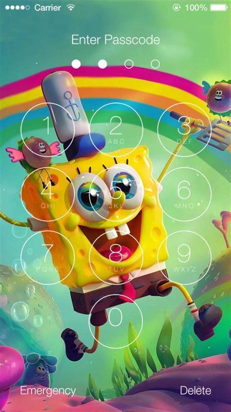 Descarga De Apk De Spongebob Hd Wallpaper Lock Screen Para Android