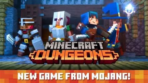 Mojang Reveals Minecraft Dungeons At E3