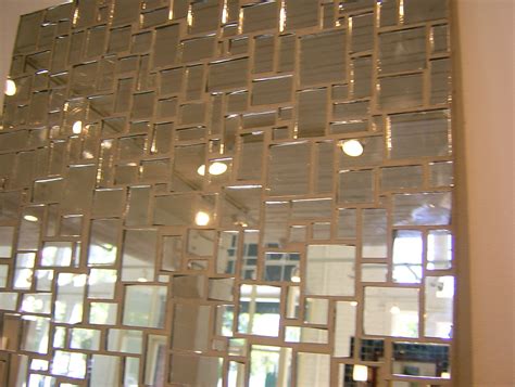 Antique Mirror Tiles Wall Home Design Ideas