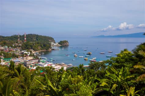 Puerto Galera View Over Sabang Philippines Stock Photo Download Image