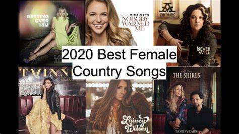 2020 Year End Best Female Country Songs Youtube
