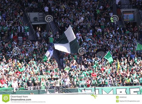 Portland Timbers Major League Soccer Crowd Editorial Photography