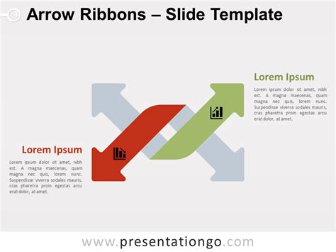 Ribbon And Arrow For Powerpoint And Google Slides Presentationgo My