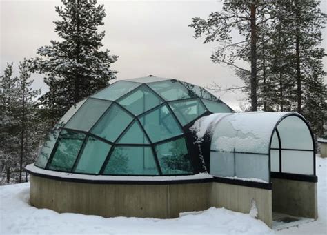 Glass Igloo Inside Picture Of Kakslauttanen Arctic Resort Saariselka