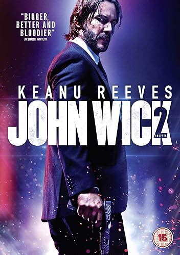 John Wick Chapter 2 Dvd 2017 Uk Keanu Reeves Riccardo Scamarcio Ian Mcshane