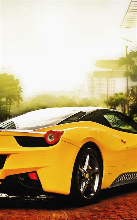 Yellow Cars Wallpapers Top Free Yellow Cars Backgrounds Wallpaperaccess