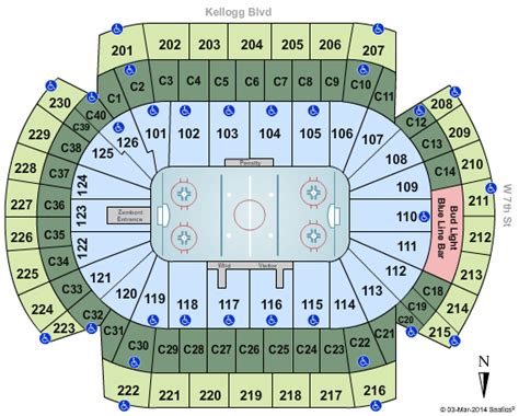 Springsteen Tour Tickets Seating Chart Xcel Energy Center Hockey