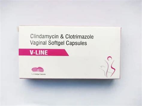 Clindamycin Clotrimazole Vaginal Softgel Capsules At Rs Box