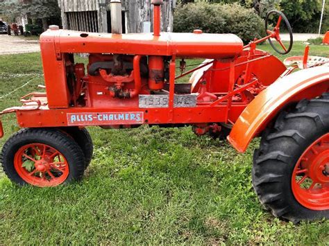 1935 Allis Chalmers Wc Tractor Sn Vintage Cars