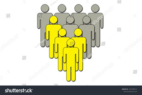 Four Out Ten People Stock Illustration 1437780131 Shutterstock