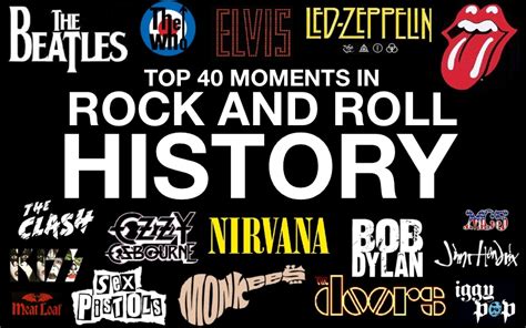 Top 40 Moments In Rock And Roll History