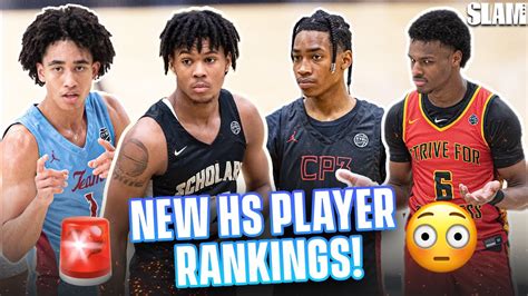 The Best Players In High School 😳🚨 New And Updated Rankings For The