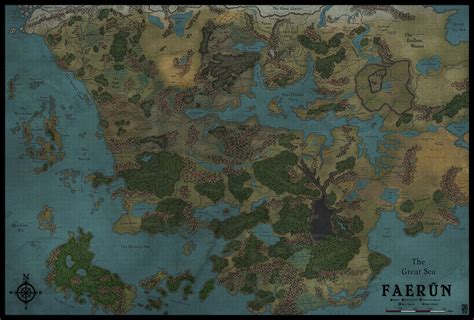 Faerun Map Full Hd Maps And Airlines