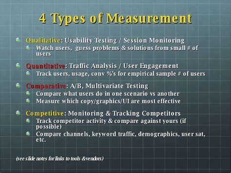 4 Types Of Measurement Qualitative