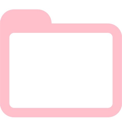 Pink Folder Icon 164715 Free Icons Library