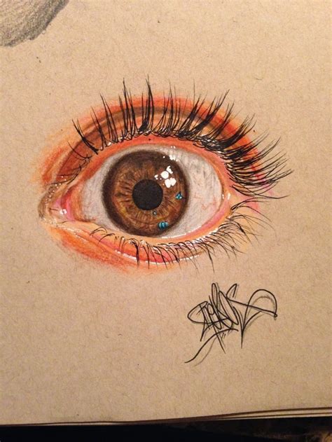 19 Year Old Artist Draws Hyper Realistic Eyes Using Just