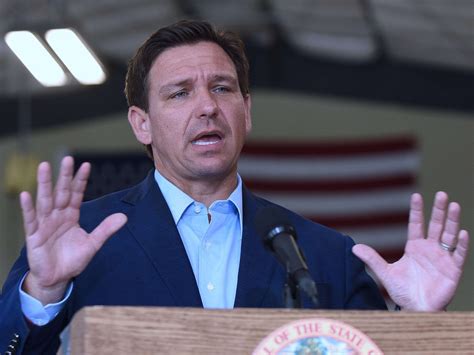 Florida Gov Ron Desantis Says His State Is Suing The Cdc To Bring Back