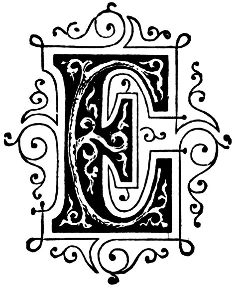 Fancy Alphabet Letters Clipart 10 Free Cliparts Download Images On