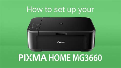 If genuine cartridges are used in the canon pixma setup, then the print output and performance will also be high. How to set up your Canon PIXMA HOME MG3660 - YouTube