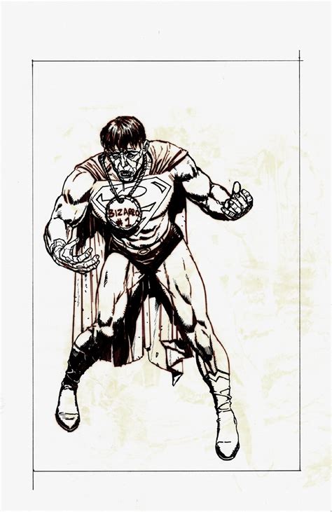 Comic Art For Sale From RomitaMan Original Art BIZARRO Pinup 2007 By