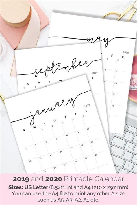 printable calendar   calendar  frame planner
