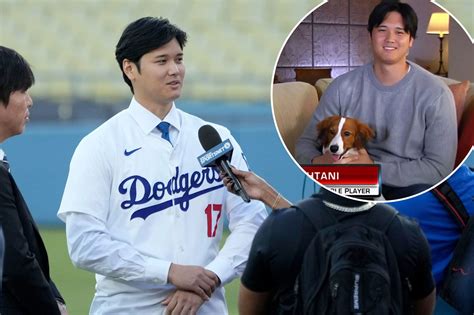 Shohei Ohtani Reveals His High Fiving Dogs Name As Decoy