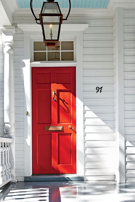 13 Bold Colors For Your Front Door Southern Living