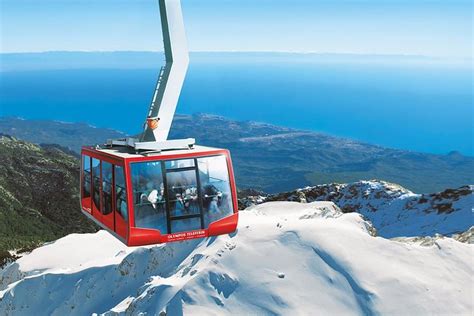 Cable Car Ride To The Top Of Tahtali Mountain From Antalya Belek And