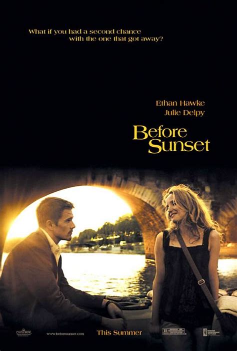 Parents need to know that before sunset is targeted at adults, but older teens might enjoy the intellectual discussions between the couple, who thoughtfully discuss big ideas, from god to finding meaning in life. Filmed in France (but not French, per se)I Love French ...