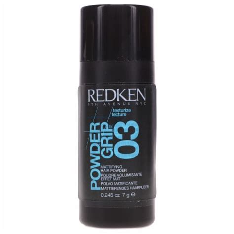 Powder Grip 03 Mattifying Hair Powder By Redken For Unisex 0245 Oz