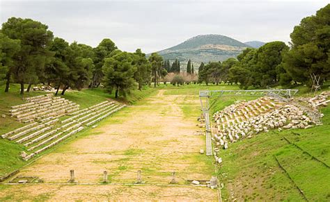Ancient Greek Olympic Stadium Stock Photos Pictures And Royalty Free
