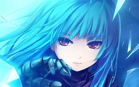 Anime Blue Wallpapers Wallpaper Cave