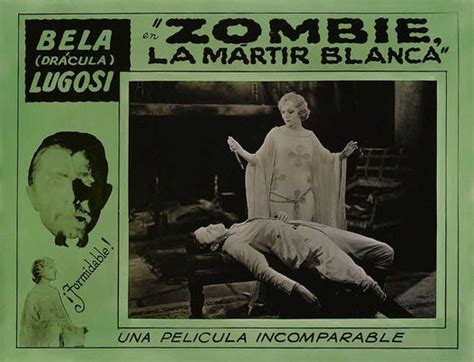 Poster White Zombie 1932 Poster Zombii Albi Poster 23 Din 32