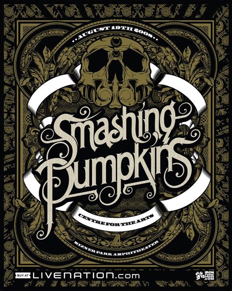 Smashing Pumpkins Smashing Pumpkins Band Posters Event Poster