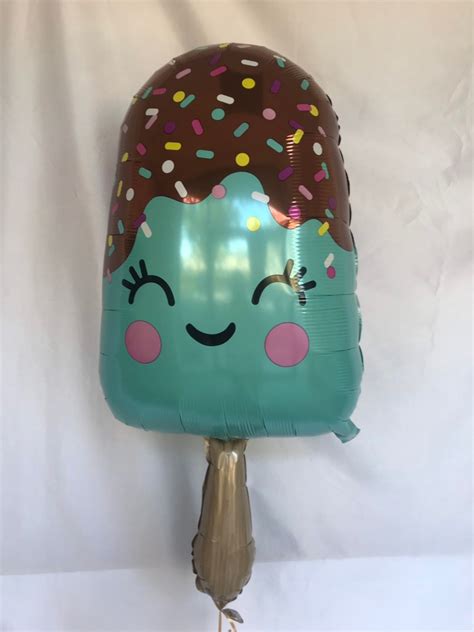 Popsicle Balloon 38 Inch Ice Cream Party Rocket Pop Etsy