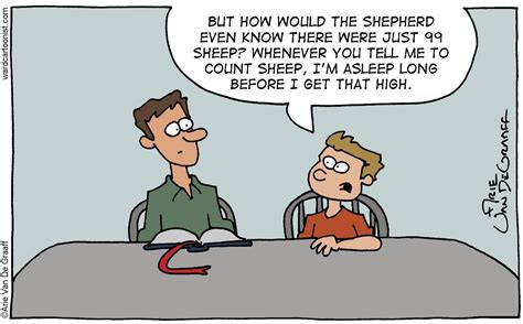 Counting Sheep Christian Cartoons Latter Days Sheep