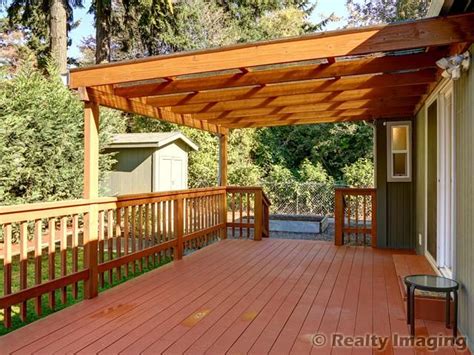 Hopefully, these beautiful deck design ideas sparked your imagination and motivated you to get to work! photos of partially covered decks - Google Search | For ...