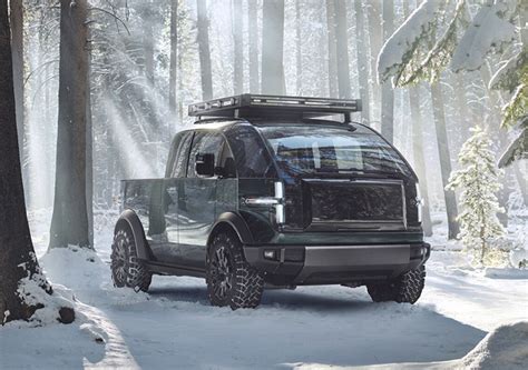 Canoo Unveils Fully Electric Pick Up Truck With Production To Start In