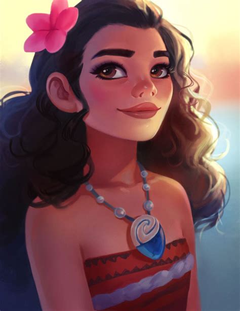 Moana By Lagunaya On Deviantart Disney Princess Art Disney Art Disney Fan Art